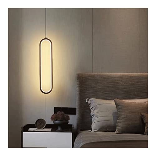 Lampe peinche de plafond en acrylique au design minimaliste pour chambre