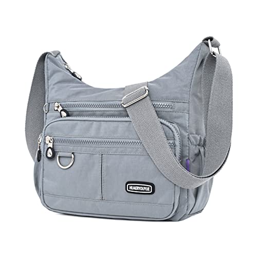 NOTAG Umhängetasche Damen, Leichte Mehrfach-Taschen Schultertasche...