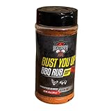 Beatdown BBQ Bust You Up BBQ Rub – Bold Savory-Sweet Seasoning for Ribs, Chicken & Seafood | Gluten Free, No MSG | Air Fryer, Roasting and Grilling 10 oz