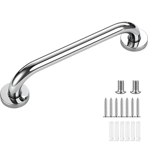 Bathroom Stainless Steel Grab Bar 12-Inch