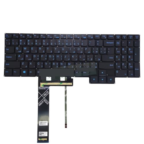 US RU Arabic French Backlit Keyboard for for Ideapad for Gaming 3-15IMH05 15ARH05 15ACH6 15ach GY530 Russian AZERTY Backlight(Ar
