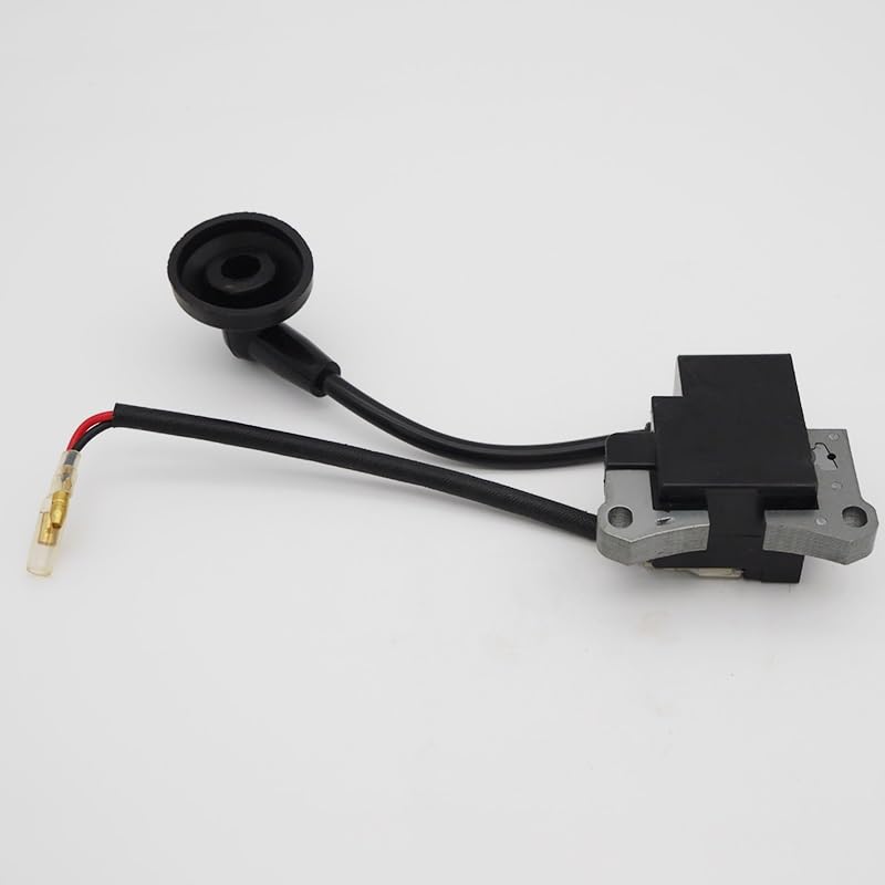 Piezas de jardín Bobina de Encendido Compatible con Mitsubishi 1E40F-E TLE43 TLE48 KASEI BC46 CG430 43CC 48CC, Motor de Gasolina, desbrozadora, Pieza de Repuesto Piezas de jardín