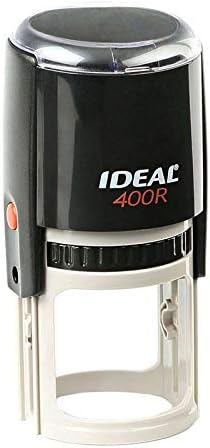 Miniatura 2 de Ideal 400R nombre de pareja, sello de goma autoentintado personalizado con fecha  aniversario, boda, compromiso, sello de invitación  1-58 pulgadas