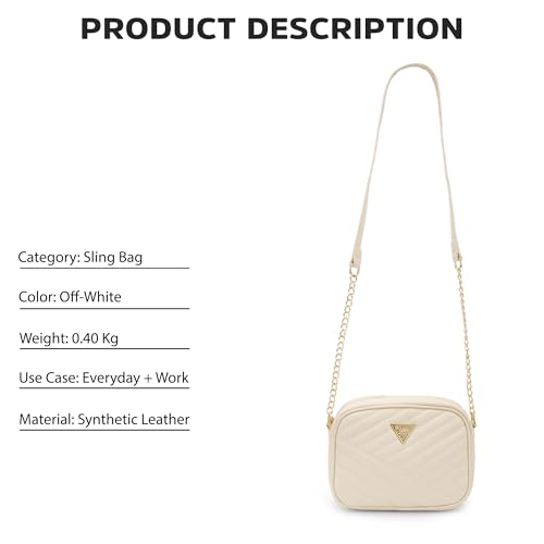 Image of Lavie Signature Dallas Woman's Box Crossbody Sling Bag | Ladies Purse Handbag | Gift for Women