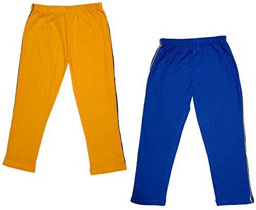 Image of indi weaves Girls Super Soft Cotton Solid Capri Pants Pack of 2