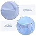 COMPUKAS Adjustable Unisex Nurse Caps for Men and Women Breathable Medical Scrub Hats for Hospital Laboratory and Food Industry Dustproof and Comfortable Headwear Sky-Blue