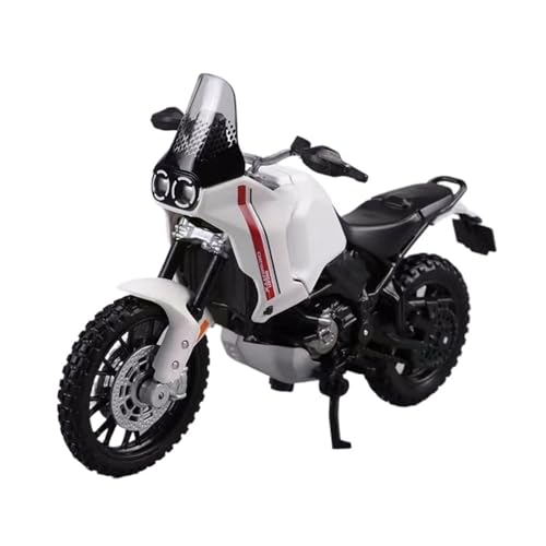 Moto Ducati Desert X 1:18 modèle miniature en métal moulé sous pression pour collectionneur