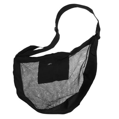 balacoo Versatile Sports Ball Bag Large Capacity Mesh Basketball Volleyball Football Storage Zippered Sling Bag Size Fits