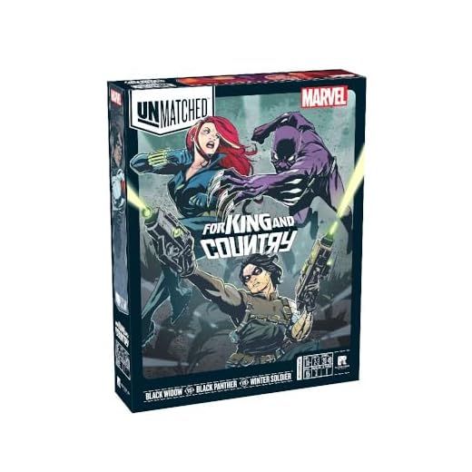 Iello Unmatched Marvel - King & Country (EN) (IEL_UM04)