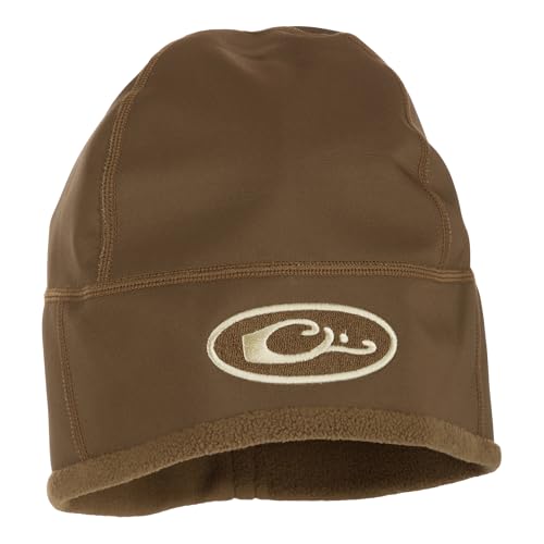 Drake Waterfowl MST Windstopper Beanie - Hunting Warm Cold Weather Windproof Unisex Camouflage Beanie Hat, One Size Fits Most