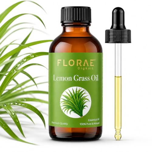Aceite esencial de hierba limón 4 Fl Oz puro y natural miniatura 1