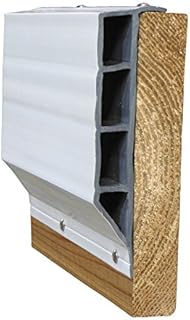 Dock Edge + Super Full Face PVC Profile Dock Guard, White, 12'