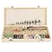 Produktbild Drehwerkzeug Zubehör, 242-teilig Rotary Tool Zubehörset Polier Kits Multifunktionswerkzeug Universal Zubehör DIY Schleifen, Polieren, Bohren und Gravieren