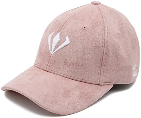 Raw Texture Suede Adjustable Cap BU2F2009 Pink [Unisex-Adult]