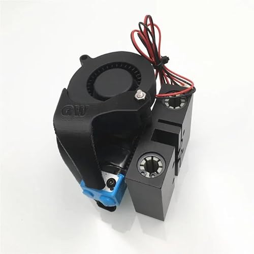 1 Set for Anet A8 forPrusa i3 3D Printer X Carriage with V6 for Bowden hotend Upgrade 12/24V All Metal X axis Carriage for Bowden extruder kit(12V)