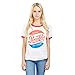 Produktbild Pepsi Damen Ice Cold T Shirt, Weiß (White/Red Wrd), L EU