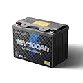 EF ECOFLOW 12V 100Ah LiFePO4 Battery, Built In 100A BMS Group 27 Lithium Battery Deep Cycles & 10 Years Lifespan for RV, Solar Energy, Off Grid, Trolling Motor