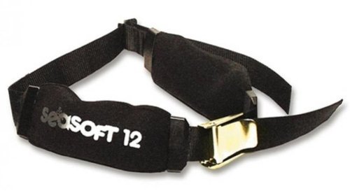 Seasoft Soft Weight Belt Pro - 12 Lbs. Perfect for Scuba Diving BCs