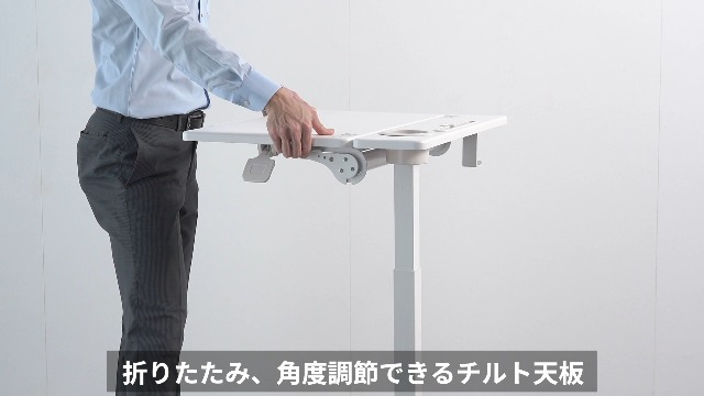 Amazon.co.jp: サンワダイレクト スタンディングデスク 折り畳み