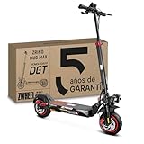 ZWHEEL ZRINO Duo MAX | Patinete Eléctrico Adultos Homologado DGT con Doble Motor - 2x500W-1000W MAX, IP54 - Todoterreno