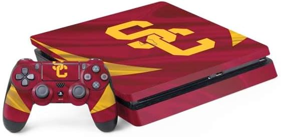 Skinit Decal Gaming Skin Compatible with PS4 Slim Bundle - Officially Licensed University of Southern California USC Design