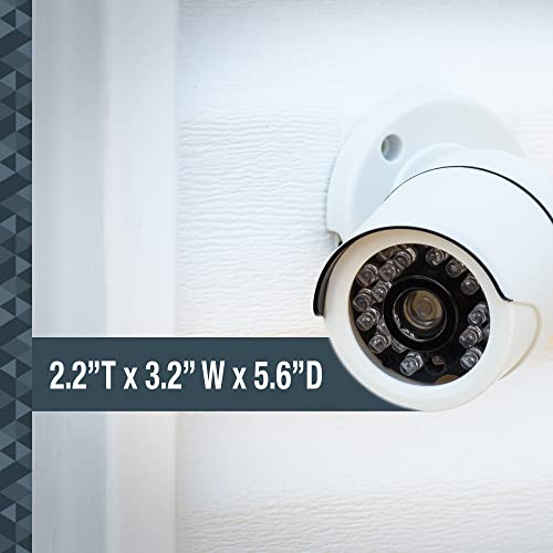Sabre Fake Security Camera, Ip44 Rated Weather Resistant, Realistic Design Deters Intruders, No Wiring Or Batteries Required, Fake Dummy Camera #TOP2