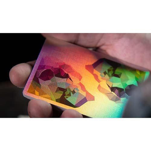 SOLOMAGIA Limited Edition Memento Mori Holographic Playing Cards :  Amazon.co.uk: Toys & Games