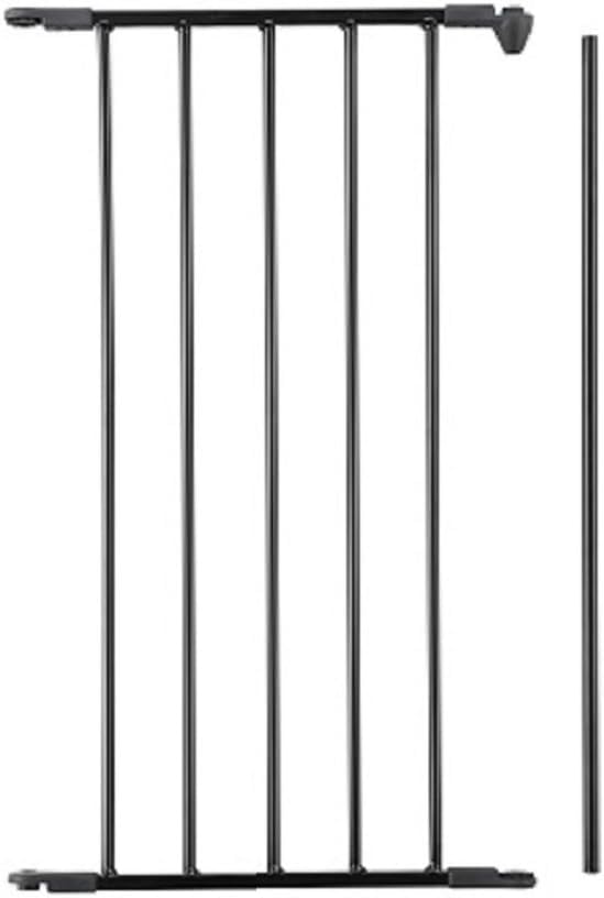 BabyDan Extension de barrière Noir 46 cm