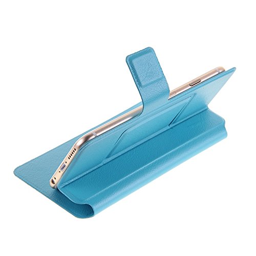 K-S-Trade Custodia Flip In Pelle Sintetica Per Gigaset GS100 - Con Fessure Per Carte E Nanoadesivo - Stampa Fiori - 2
