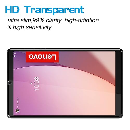 2 Pack, Screen Protector for Lenovo Tab M8 4th Gen/ M8 3rd Gen/ M8 HD 2nd Gen/ M8 FHD (8.0 Inch) Tempered Glass Easy Installation