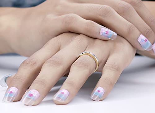 Dazzlingrock Collection 0.25 Cttw Round White Diamond Contour Wedding Band for Women in 14K Solid Gold2