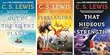 The Space Trilogy 3-Book Paperback Collection Set by C.S. Lewis - Out of the Silent Planet, Perelandra & That Hideous Strength