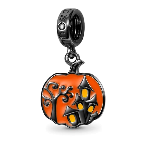 Image of GNOCE Halloween Charm Bracelet Fit Pandora Beads for Women Gift