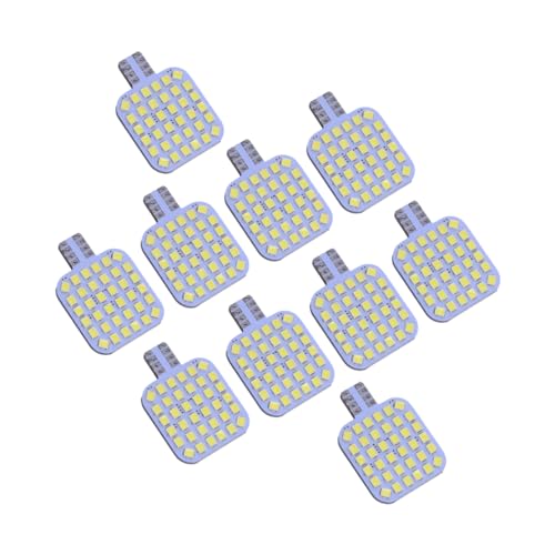 beler 10Pcs 36SMD T10 921 912 194 168 RV Camper Trailer Car Interior Light Bulb LED