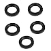 Seal Washer 5Pcs Inner Diameter 14mm NBR Framework Oil Seal, OD 4-30mm Thickness 4-10mm Nitrile Butadiene Rubber Gasket Sealing Rings Gasket Lip (Size : 14X32X7)