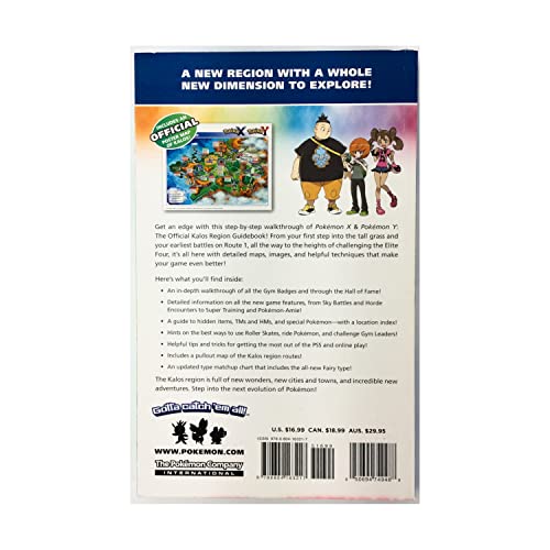 Pokemon X Pokemon Y: The Official Kalos Region