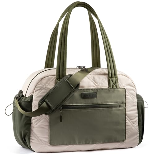 Image of LOVEVOOK Tote Bag for Women, 15.6 inch Laptop Work Bag with Cup Holder