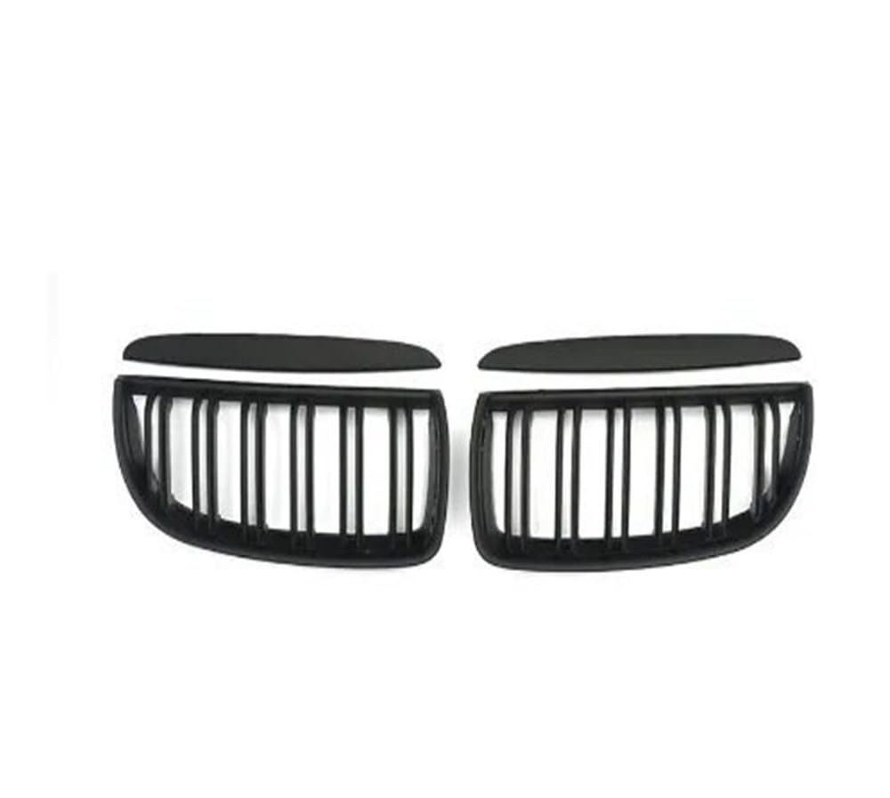 Calandre noire ABS pour BMW Série 3 E90 E91 2005-2008 grille de capot avant - 8
