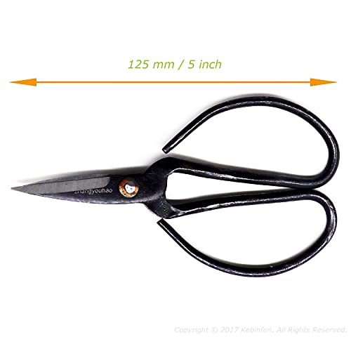 Kebinfen® Bonsai Tree Pruning Trimming Starter Tool Kit - Pruning Scissors, Bonsai Scissors For Bud & Leaves Trimmer, Bamboo Rake - Set Of 3 #TOP2