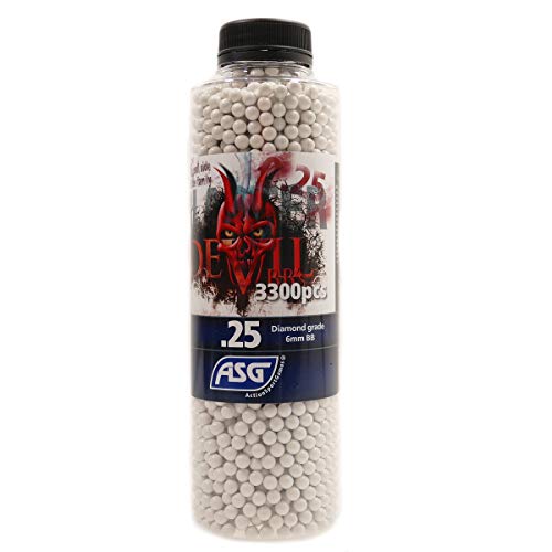 ASG Devil Blaster Airsoft 6mm BB Pellet 0.25 Grams 3300pcs