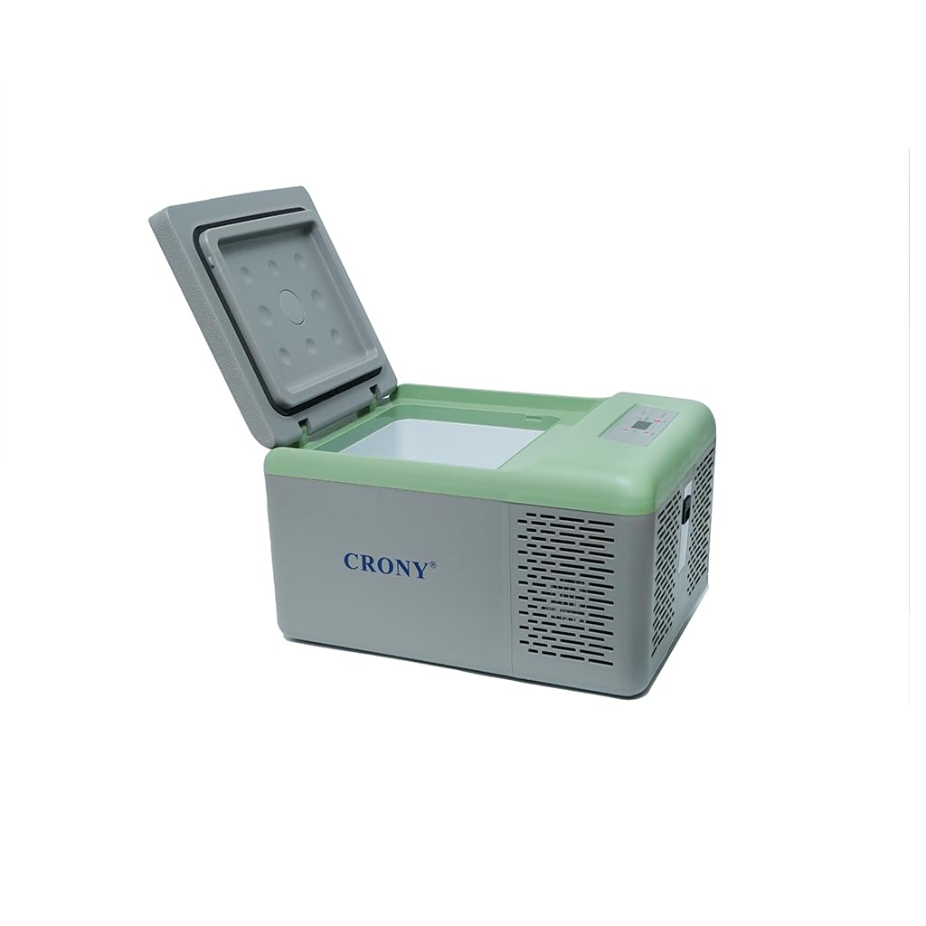 CRONYC9-9Litre Portable Mini Freezer,12 Volt Refrigerator, 10 Quart (9 Liter) Fast Cooling 12V Car Fridge,Car Cooler, 12/24V DC for Outdoor, Camping, RV, Truck, Boat