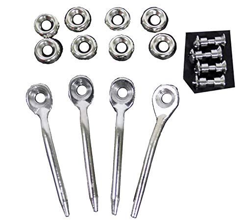 Keen Parts C1 C2 Corvette 1959-1967 Sunvisor Hardware Kit