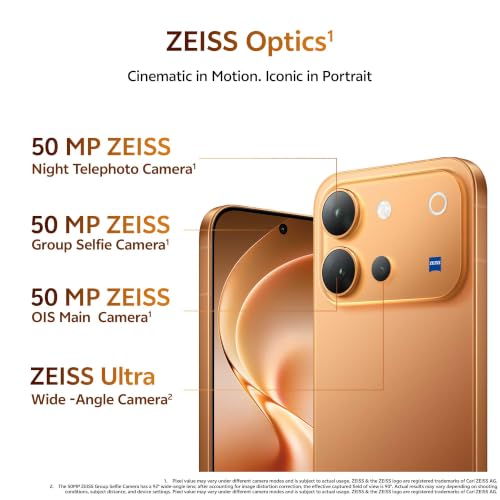 vivo V80 5G (Sunrise Anthem, 8GB RAM, 128GB Storage) with No Cost EMI/Additional Exchange Offers - Image 4