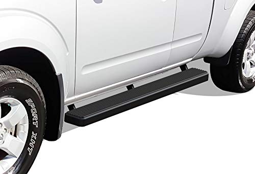 Estribos Running Boards 5 Inch Acero Inoxidable Negro miniatura 1