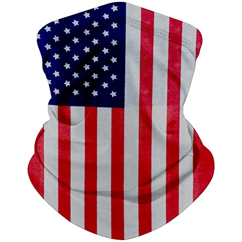 Armoray Face Mask Washable & Reusable Balaclava Neck Gaiter - Sun Protection Bandana Scarf Masks For Men & Women Hiking Fishing (Usa Flag) #TOP15