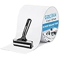 Gociean RV Roof Tape White with Rubber Roller, Upgraded 6 Inch X 50 Feet RV Roof Sealant Tape for Camper Roof Sealant, Boat, Truck, Trailer Roof Leaks, UV Resistant & Weatherproof