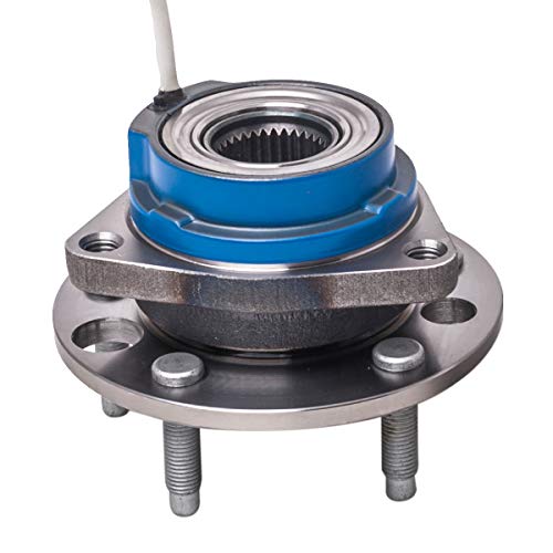 Front Wheel Hub And Bearing Assembly Left Or Right Compatible Buick Allure Century Lacrosse Lesabre Park Avenue Olds Aurora Pontiac Bonnevile Chevy Impala Auqdd 513121 [ 5 Lug W/Abs ] #TOP3