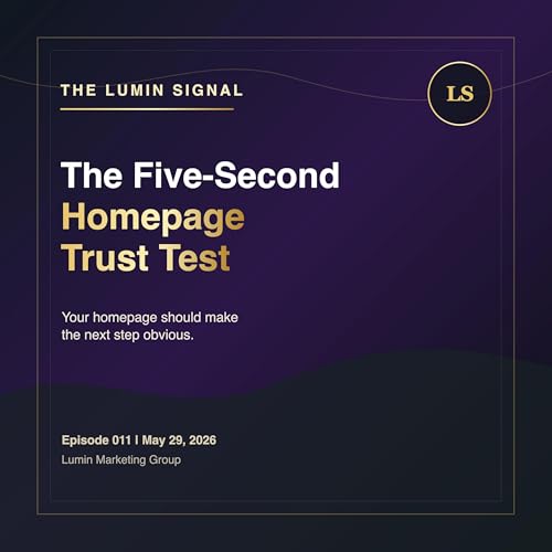 The Five-Second Homepage Trust Test