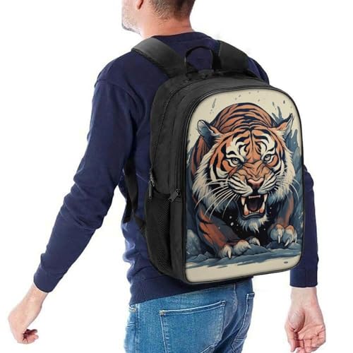 Mochilas de viaje juveniles e impermeables con gran capacidad de almacenamiento 5