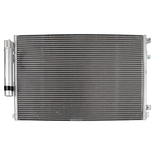 Image of TRQ Air Conditioning A /C Condenser Receiver Drier Compatible with 2015-2022 Ford Mustang